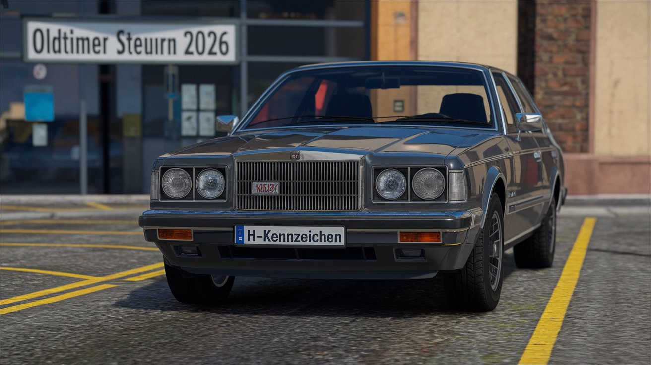 Oldtimer Steuern 2026: Was kostet ein H-Kennzeichen wirklich?